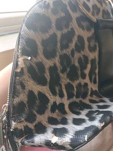Bebe Leopard Print Handbag👜