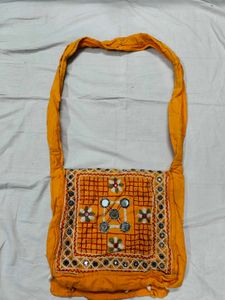 Embroidered Sling Bag