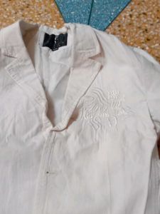 white blazer
