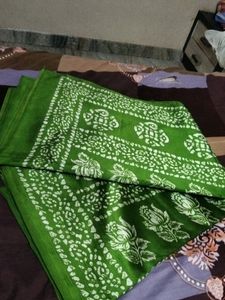 Green Gree Saree
