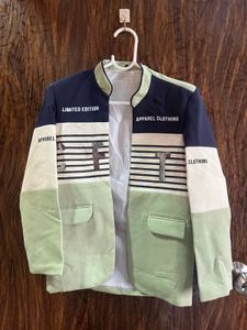 10-12 Years Boys Blazer With T-shirt