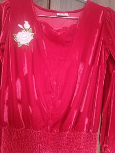 #pricedrop CUTECUMBER Red Velvet Girls Top