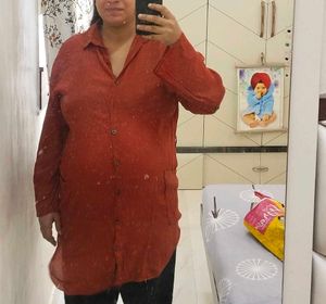 Only Wear 1 Once Pregnancy Photo Shoot Shirt Kurta
