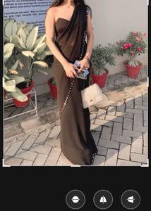 Black saree