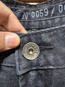 Giorgio Armani Vintage Black Jeans