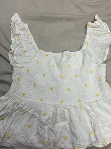 Floral Embroidered Top