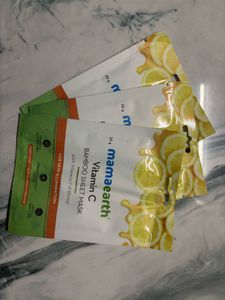 Mamaearth Vit-C Facesheet