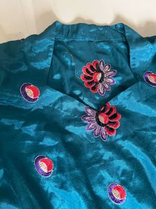 blue kurta