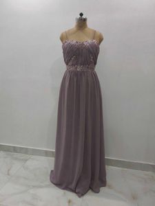 Elegant Mauve Gown