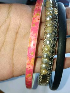 3 sets of hair bands