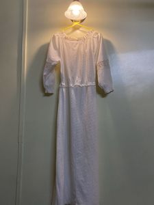 Elegant White Maxi Dress