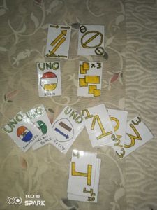 UNO. FLAG CARDS.