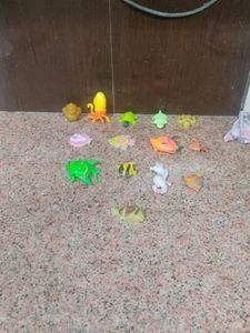 Toy Aquatic Animals For Aquarium Decoration