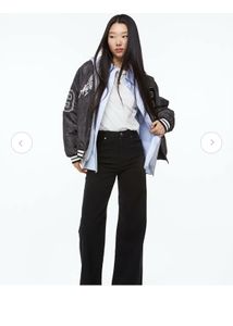 H&amp;M Wide Leg Twill Jeans/ Trouser