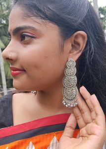 Oxidized Earrings