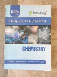 Resonance Daily Practice Paper For Class 11 Jee