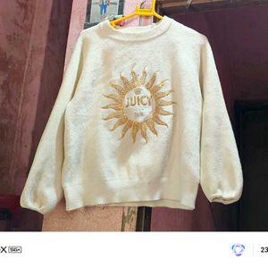 Juicy Couture White Sweater