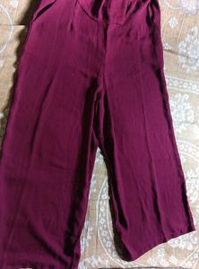 Jumpsuit In Maroon Colour ❤️