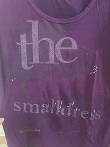 Purple Graphic T-Shirt