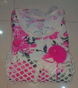 Cute Floral Girls Dress