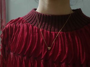 Maroon Relaxed Fit Top