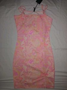 Multicolour Bodycon Dress Size:-XS