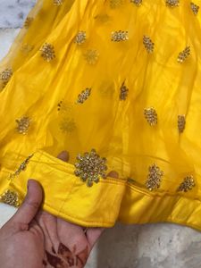 Yellow Lehenga Choli Set