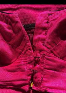 Magenta Saree