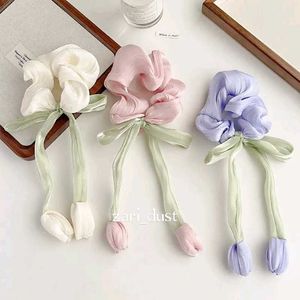 Floral Hair Scrunchies