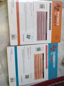 A TO Z Physics and Chemistry neet preparation book