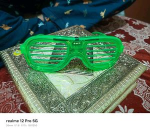Funky Green Shutter Shades