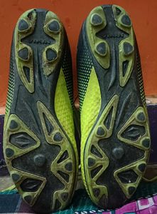 Neon Green Soccer Cleats