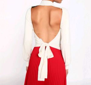 Cream Ribbed Mock Neck Top