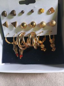 Contempory Stud Earrings