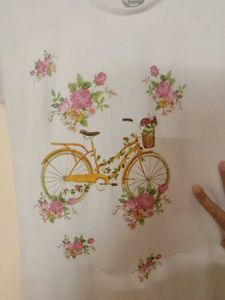 Floral Bicycle Tee