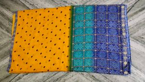 Elegant Yellow Saree