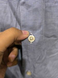 Black And White Pattern Shirt From Blackberrys.