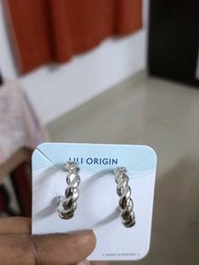 Silver Hoop jumka Combo