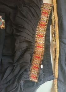 Full Embroidery Lehanga navratri look