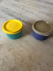 Set Of 2 Tupperware 150 Ml Containers