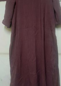 Brown Kurthi With Lining