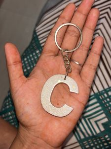 Alphabetic Resin Keychains