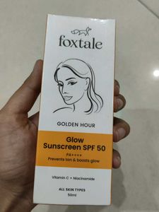 Foxtale Glow Sunscreen SPF 50