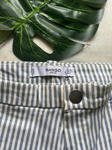 MANGO Striped Pants