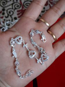 Beautiful New Adjustable Bracelet Silver