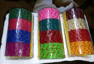 Glass Velvet Bangles