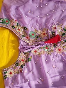Beautiful Lavender Georgette Suit