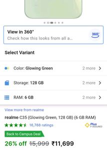 RealmeC35(iPhone Look-alike😂)