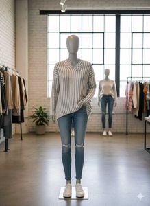cozy, long-sleeved top for office