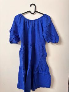 Feeling Blue, Cotton Dress in size S 💙